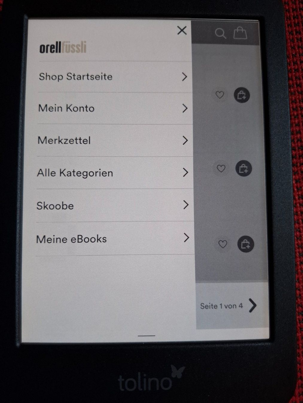 Tolino Tablet PC: Tolino shine color eBook Reader – Neu (gemäss Beschreibung) aus Bibern SH von Rolf550 1