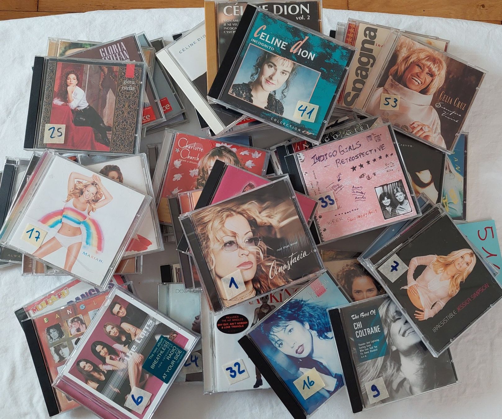 CD: 58 CD Lady Power, auch Einzelne möglich – Usato da Uitikon Waldegg venduto da Smeragol