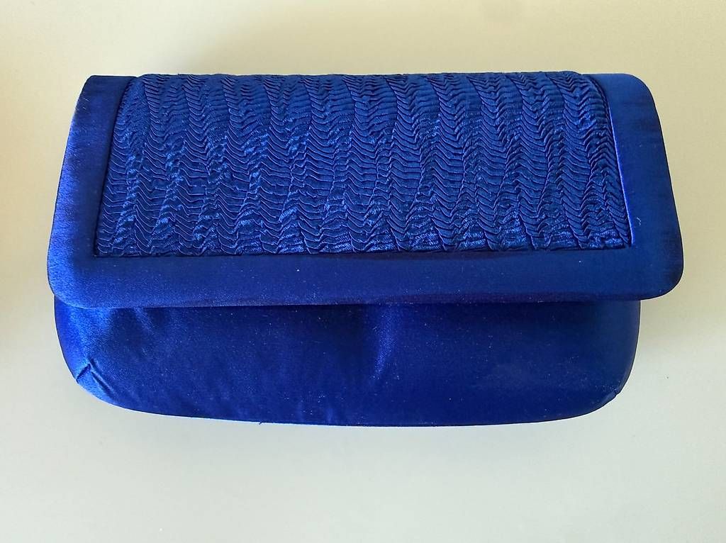 Maddison Taschen für Damen: Lot 2 pochettes soirée satin  vert & bleu – Neu (gemäss Beschreibung) aus Genève von Poutch82 3
