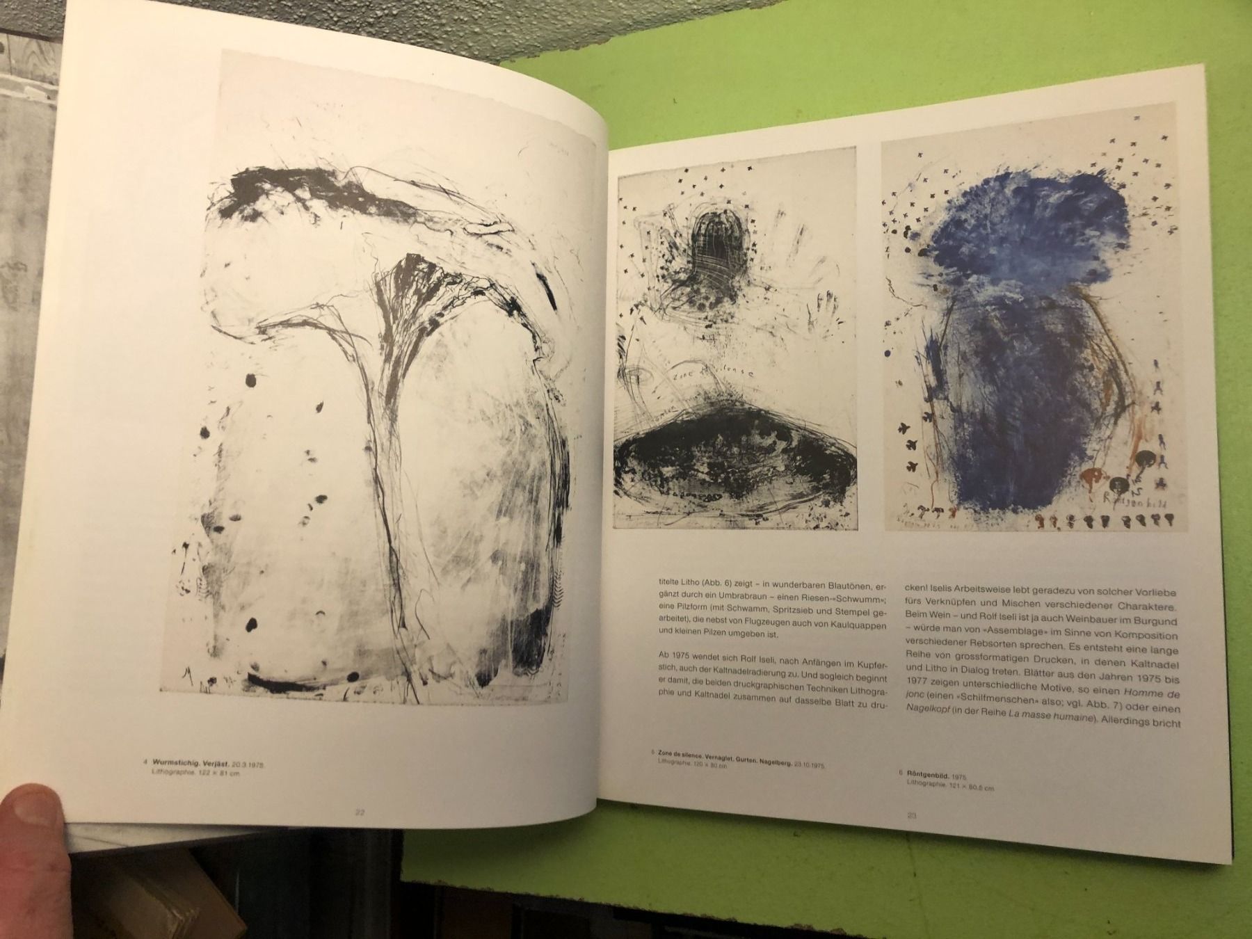 Libri: Bernard Fassbind: Kunst der Lithographie. – Usato da Zürich venduto da allp 6