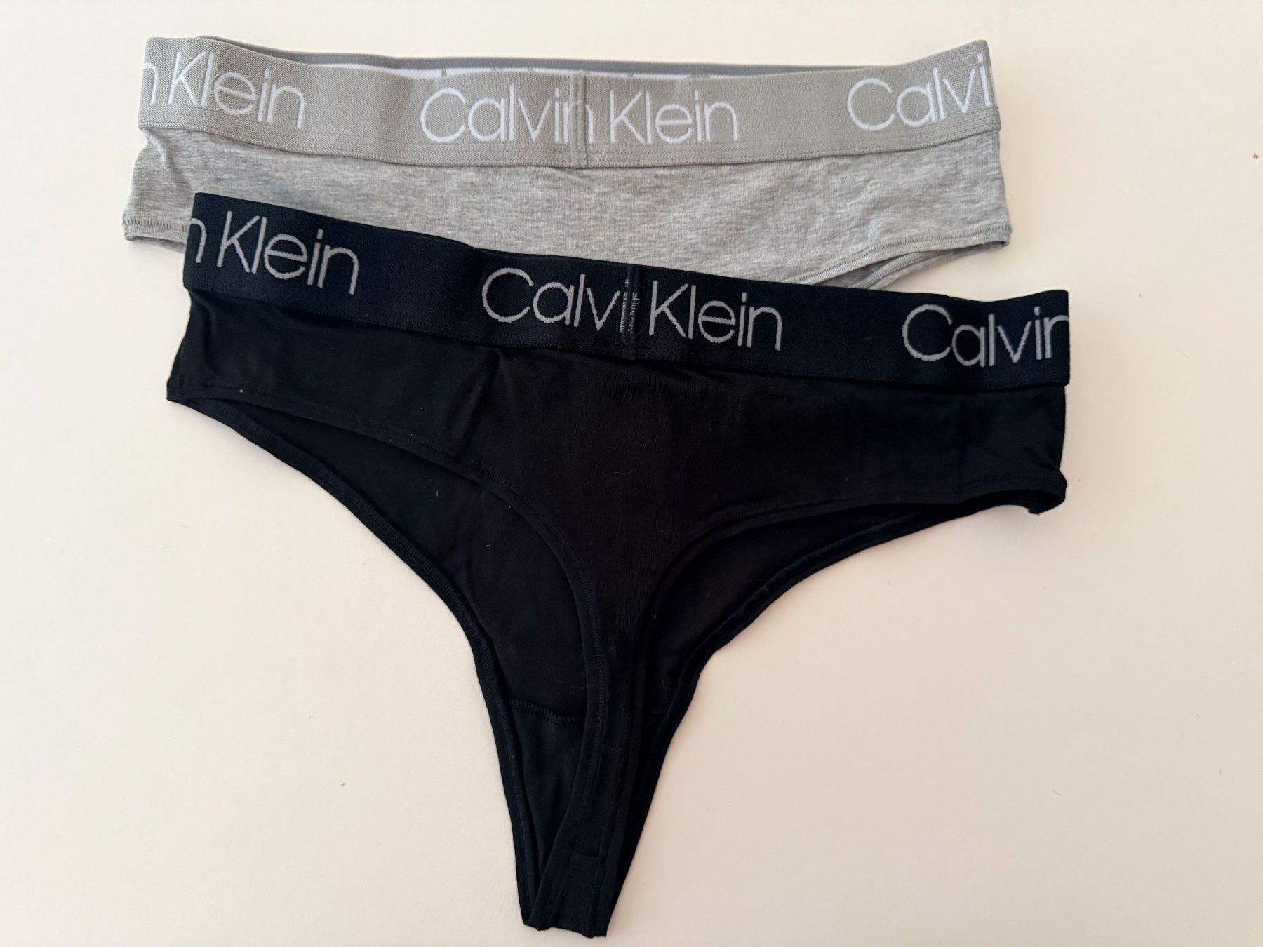 Calvin Klein Altra biancheria intima: CALVIN KLEIN, High Waist String, Grösse M, 2 Stück – Nuovo e nell'imballaggio originale da Rudolfstetten venduto da gst_g7xl 3