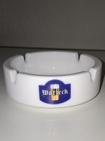 Vintage Warteck Bier Werbeaschenbecher Keramik Porzellan