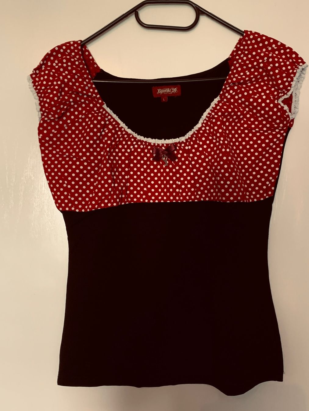 Camicette: Rockabilly Rumble 59 Bluse (Neu) Grösse L – Usato da ZUFIKON venduto da SULMI01 5