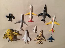 Flugzeugmodell-Set 10 Stck. gemischt gut erhalten