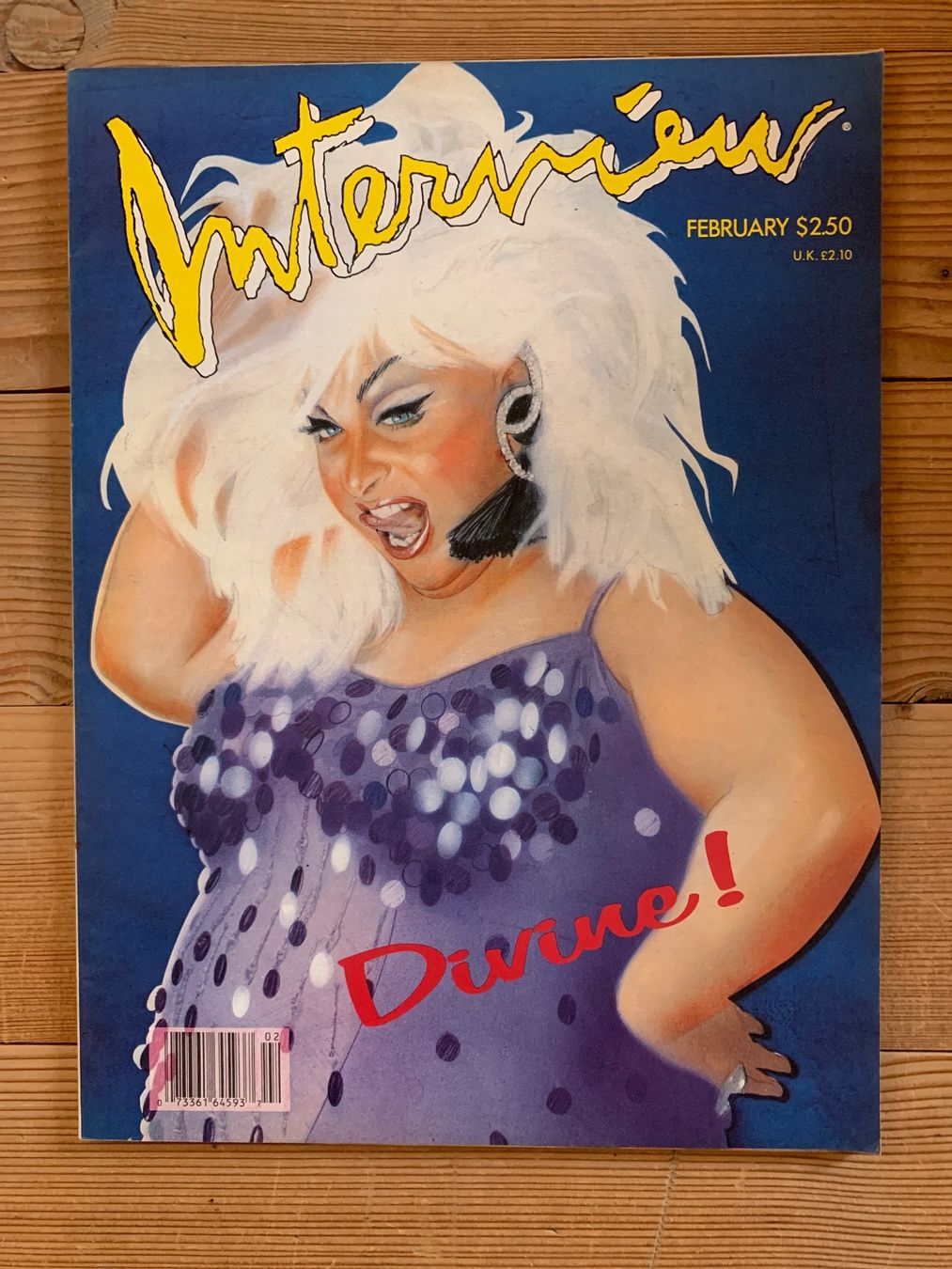 Zeitschriften & Magazine: Andy Warhol's Interview Magazin Februar 1988 – Gebraucht aus Zürich von dam_6brk