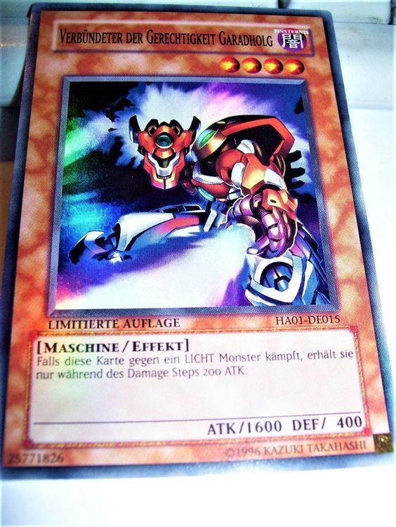 Yu-Gi-Oh Verbündeter Der Gerechtigkeit Umlaufleser - Ultra Rare 1. Auflage