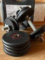 Hantelset DOMYOS 20 kg mit Koffer guter Zustand