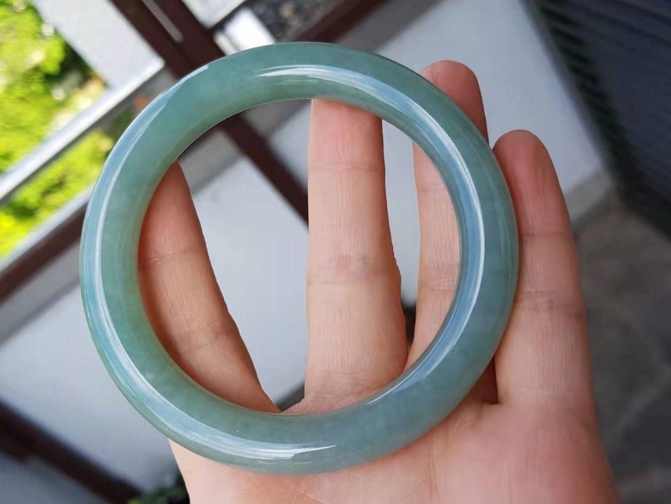 Bracciali & Braccialetti: Armreif aus Jadeite-Jade Typ A – Nuovo (secondo la descrizione) da Bern venduto da Steinfieber 2