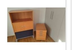 Büroregal/Aktenregal und Rollcontainer