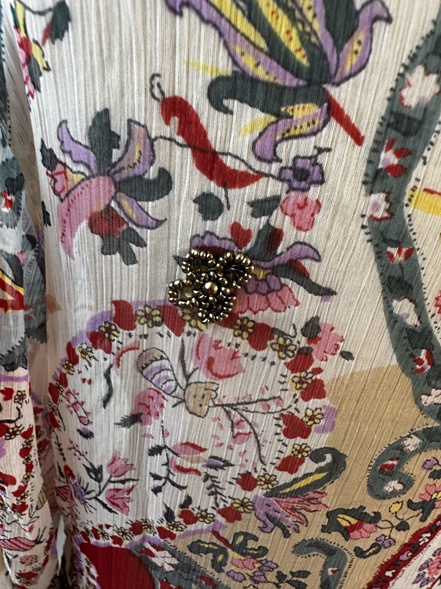Tuniche: Robe mi-longue imprimée perles sequins taille M – Nuovo (secondo la descrizione) da Châtelaine venduto da Alexandra.jankowski 7