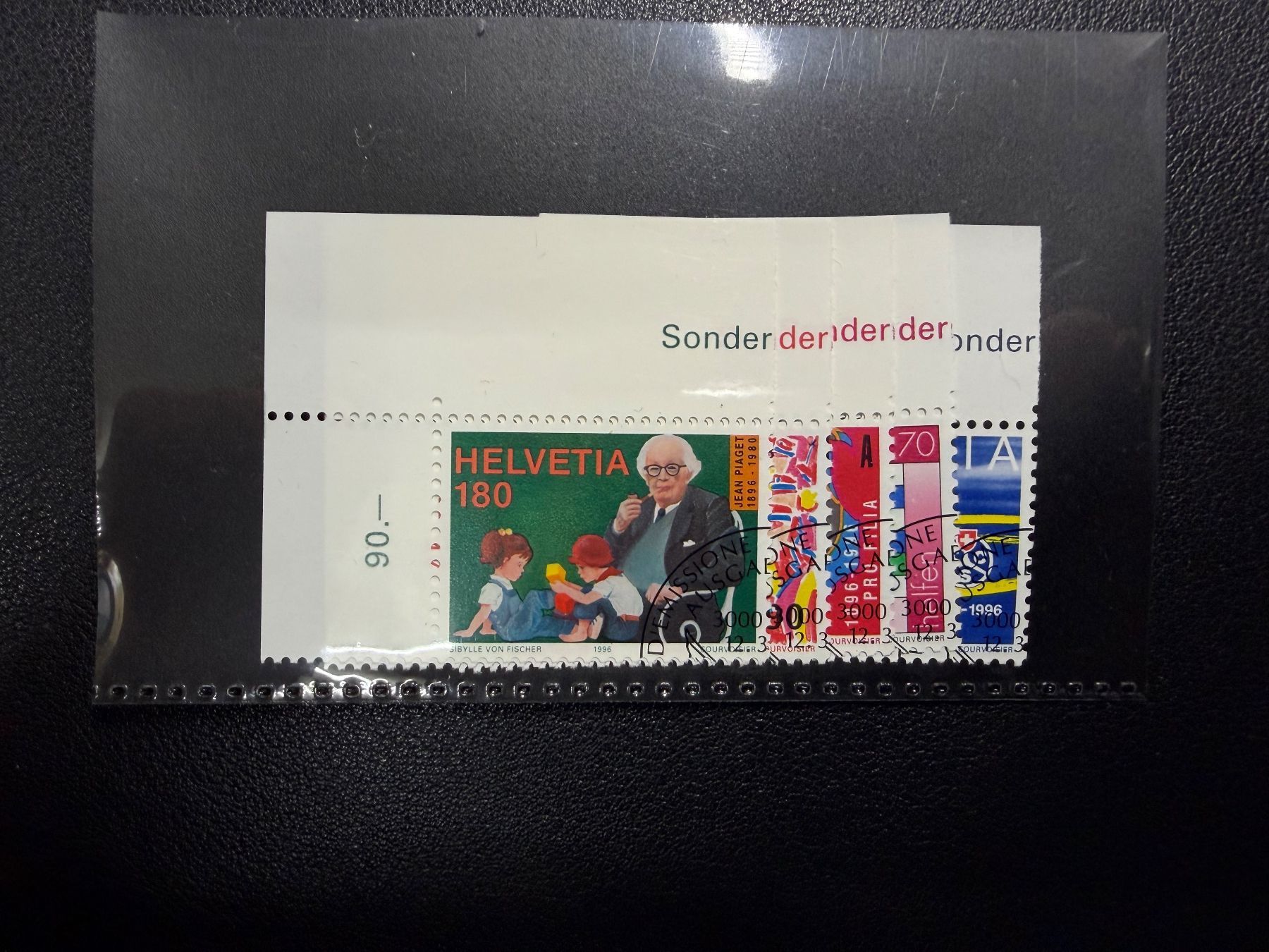 Tutti i francobolli: CH Sondermarken 1996 Serie ET gestempelt – Usato da oberrüti venduto da jeanmei