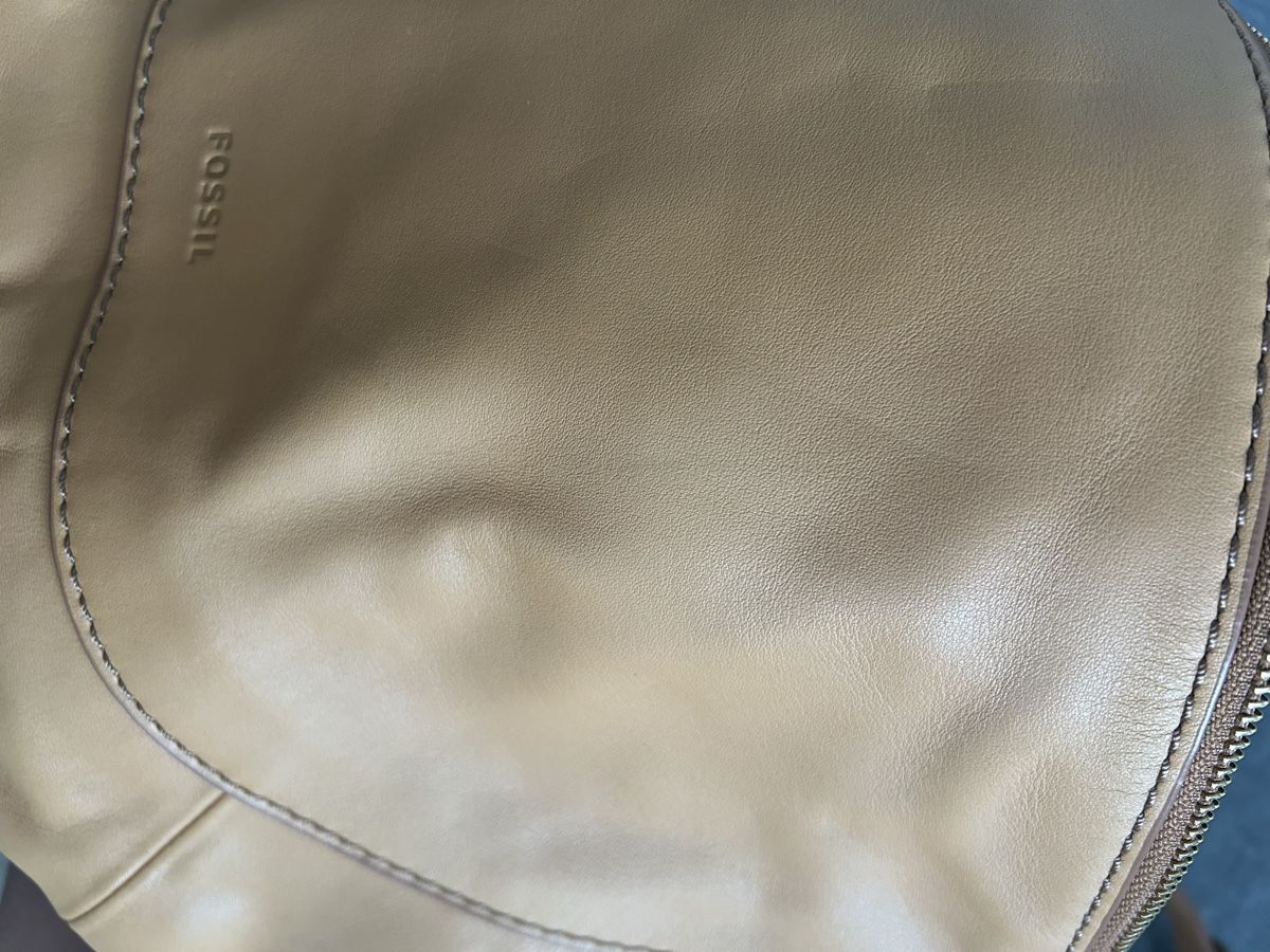 Fossil Borse da donna: Fossil Leder Crescent Bag/Boho Style – Usato da Aarberg venduto da lep_qc92 6