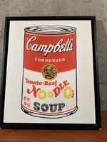 Tableau Pop Art Campbell's Soup - Imprimé
