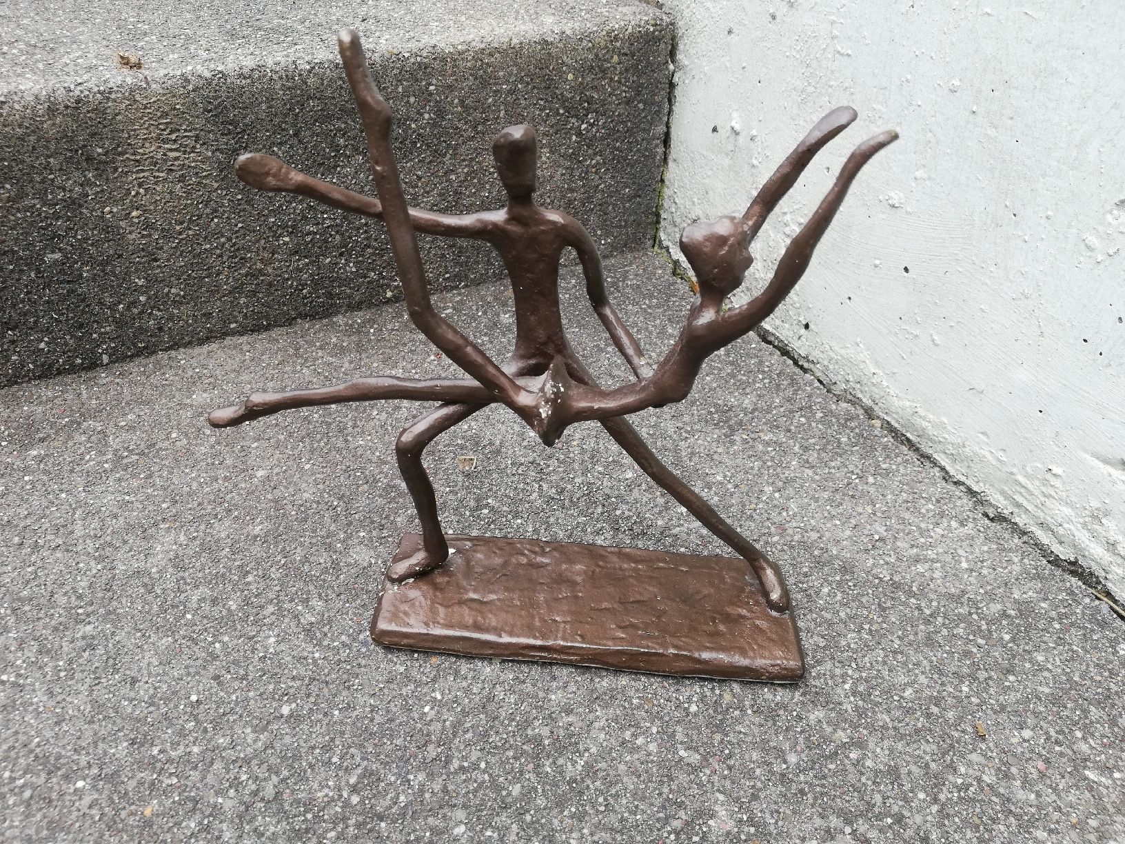 Sculture & Statue: Elegante Bronzefigur "Tanzpaar" – Usato da Wallisellen venduto da Maestro01