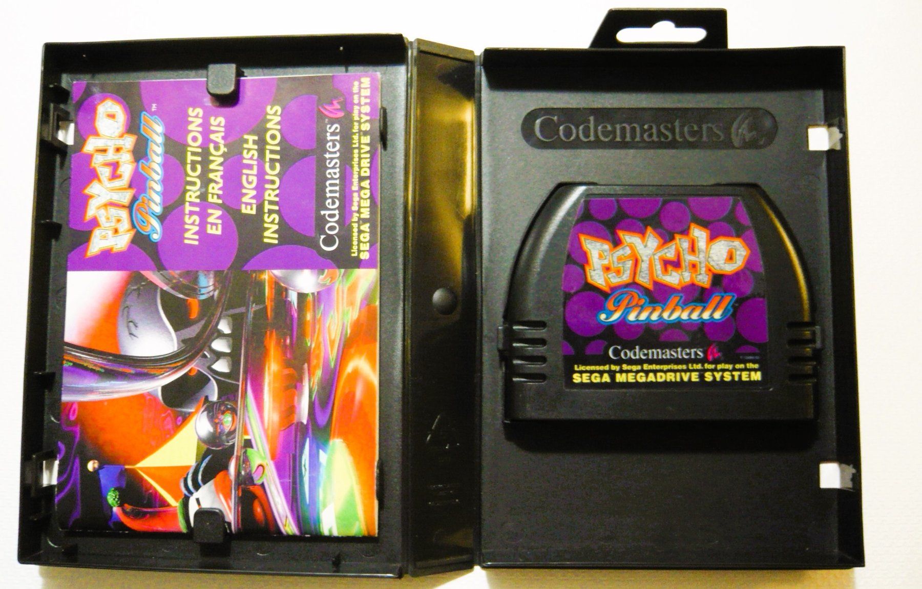 Sega Giochi: Mega Drive : Psycho Pinball ! CIB, Bon état – Usato da Onex venduto da Jaguar1986 2