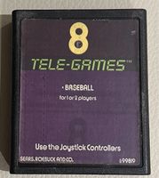 Tele Games 8 Baseball für Atari 2600