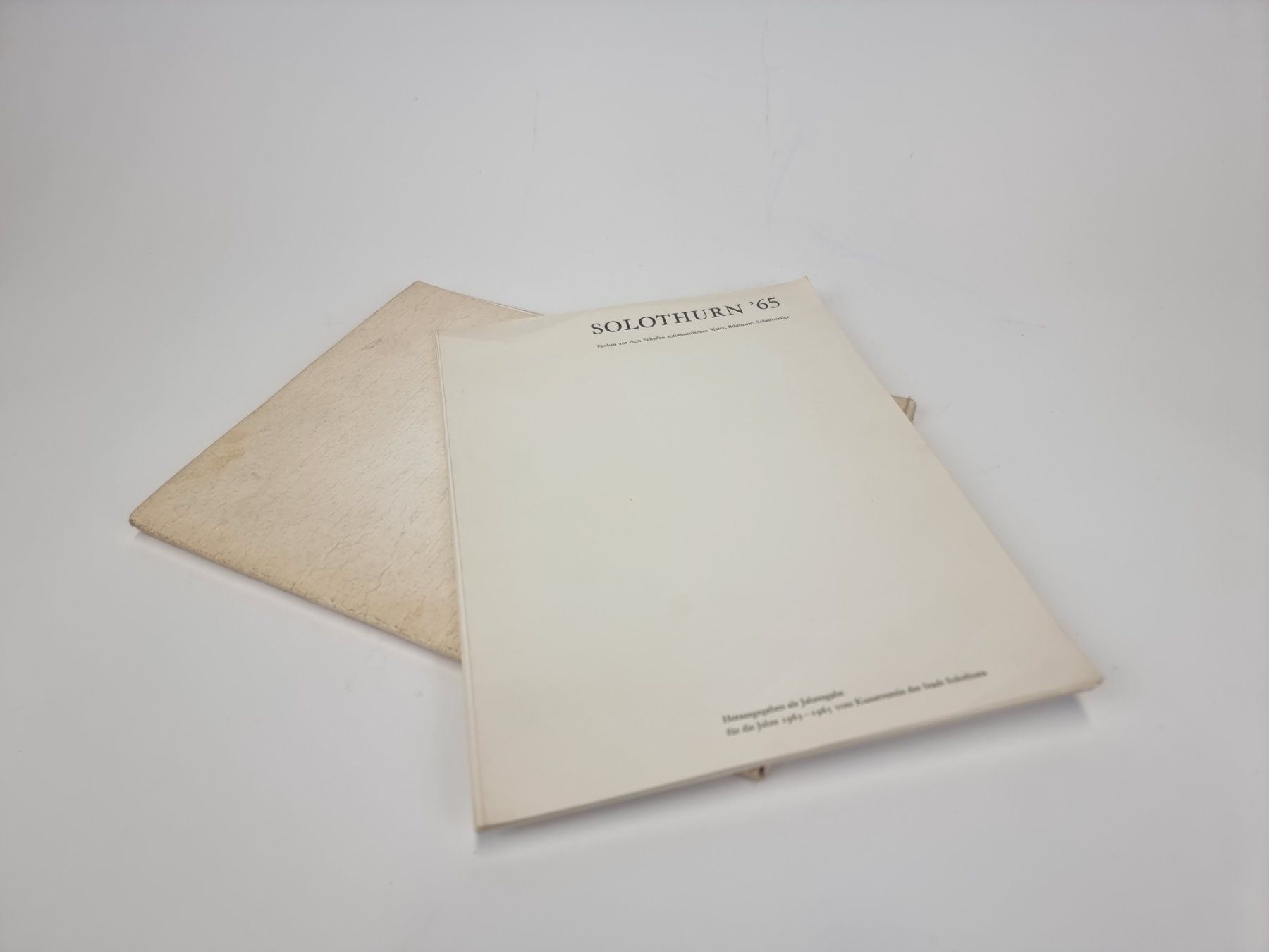 Libri: Solothurn `65 Kunstverein – Usato da Urtenen-Schönbühl venduto da Restwert_Schoenbuehl 1