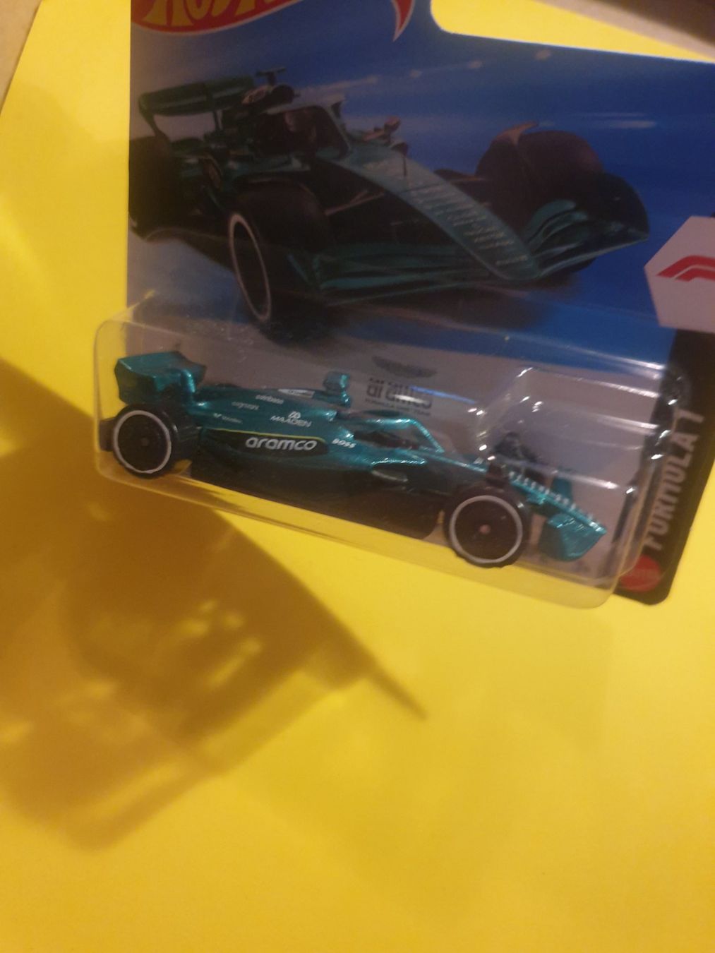 Hot Wheels Modellini d'auto: Hot Wheels ASTON MARTIN ARAMCO FORMULA ONE TEAM – Nuovo e nell'imballaggio originale da Oftringen venduto da Rotor 3