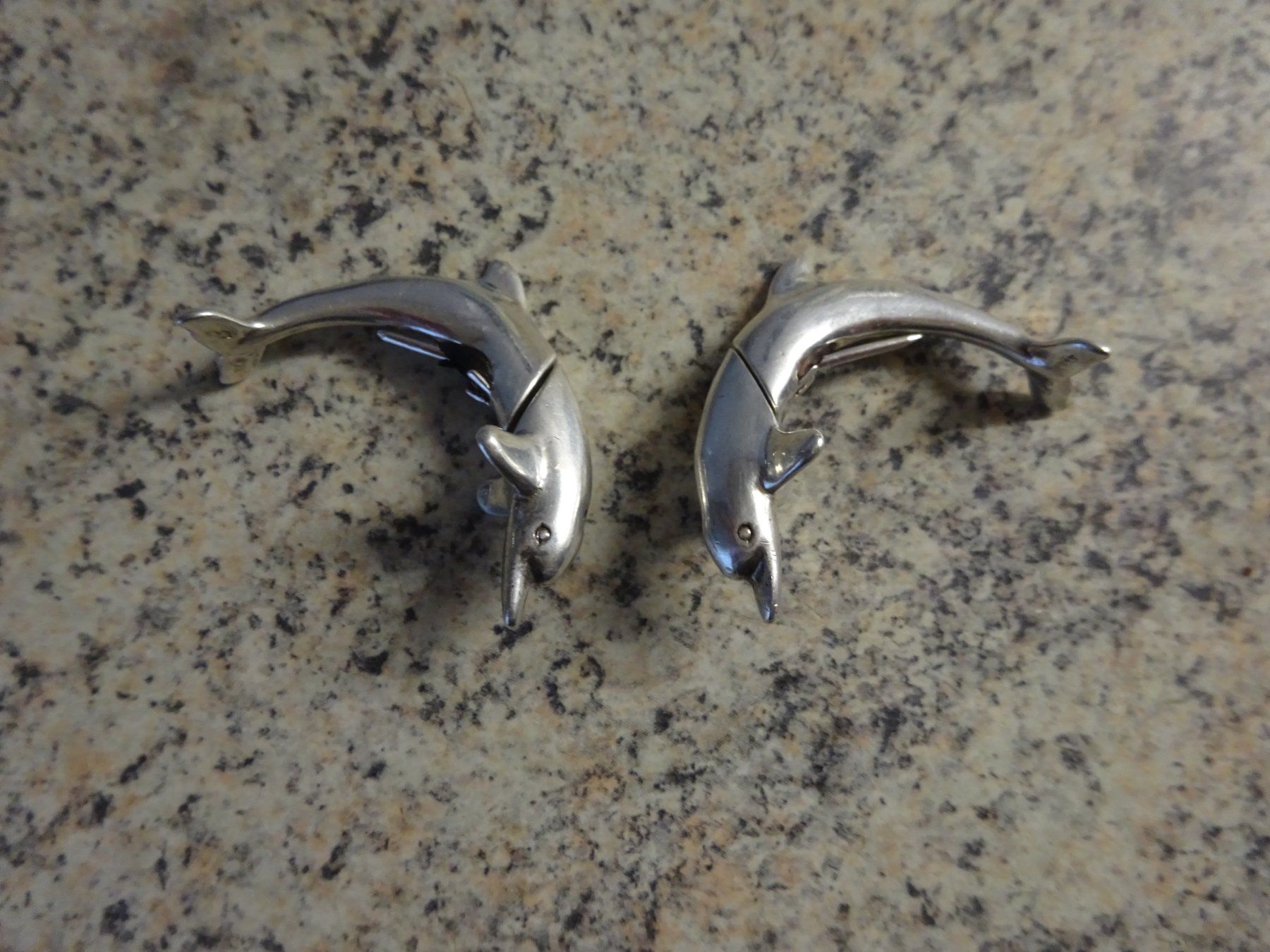 Orecchini pendenti & Orecchini a lobo: Delfin Ohrstecker / 925 Silber – Usato da Esslingen venduto da FetteSchnecke 3