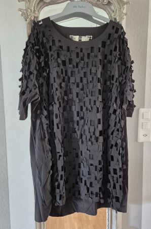 Rundholz Kleid schwarz Gr. M Oversize