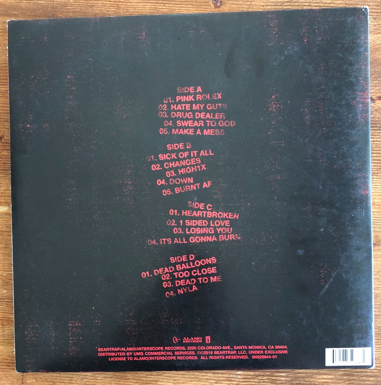 Schallplatten: blackbear – Anonymous 2LP, Hip Hop – Gebraucht aus Luzern von Schlafenicht00 1