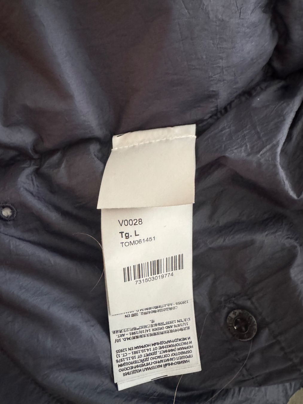 Gilet & Giacche: Stone Island Daunengilet Gr. L – Usato da Wädenswil venduto da Sneakerio 3