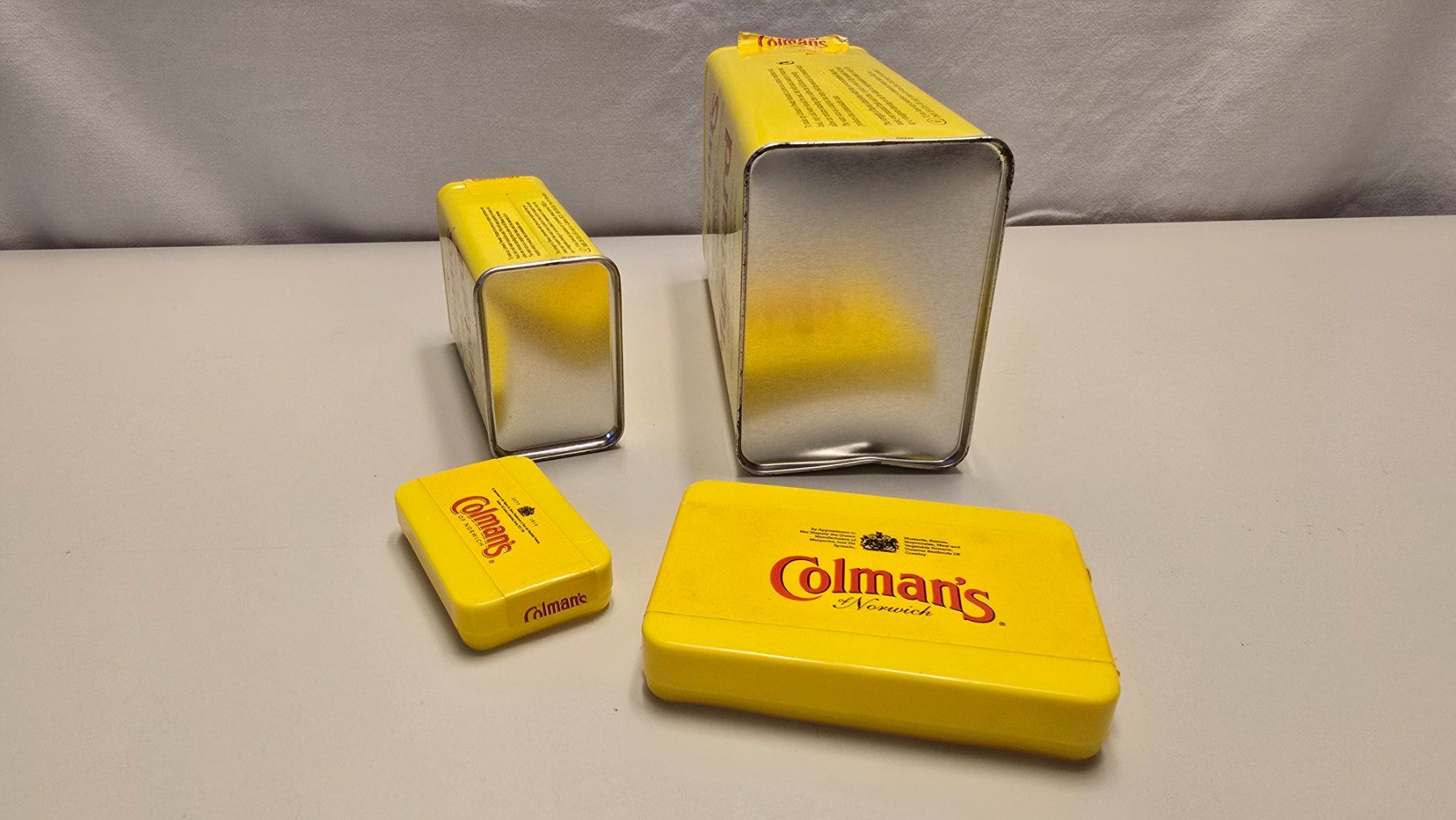 Behälter & Ähnliches: Colman's Senf Dose, Limited Edition, gelb – Neu (gemäss Beschreibung) aus Zürich von Bobesfee 4