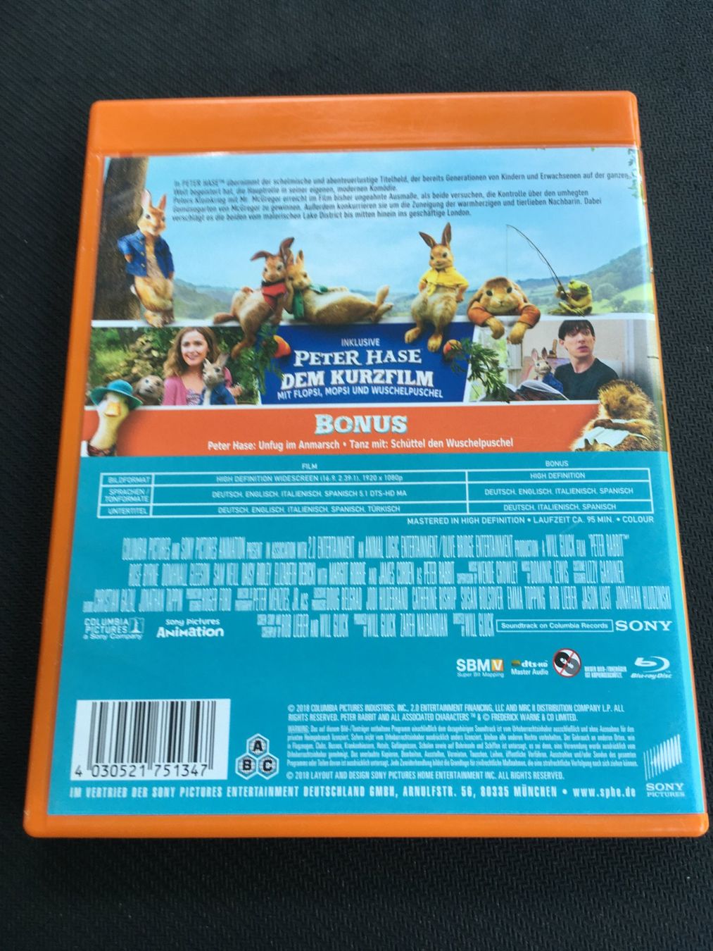 Tutti i DVDs: Peter Hase [Blu-ray] – Usato da St.Gallen venduto da MedienJoe 1