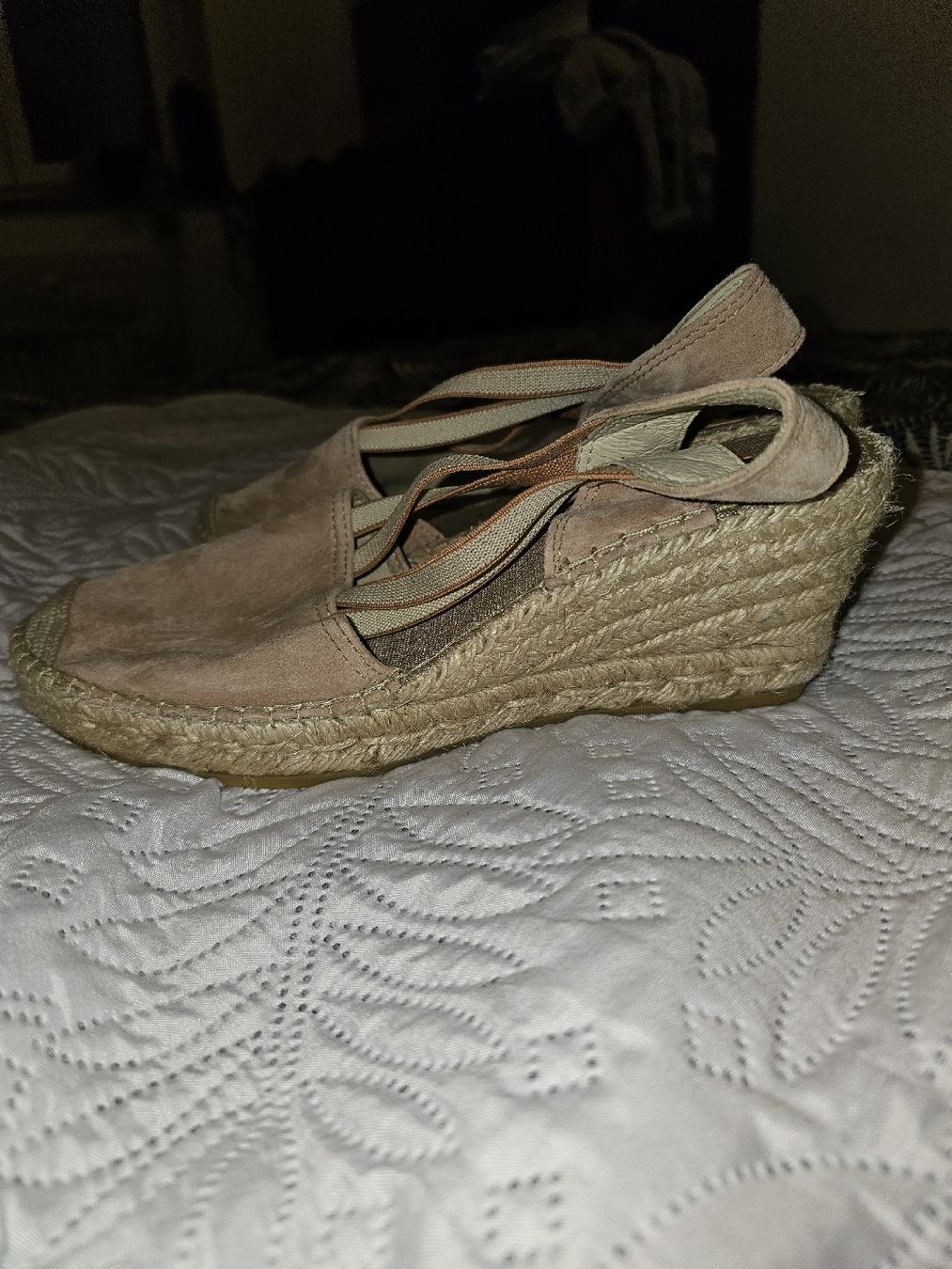 Scarpe da donna: Sandales compensées Vidorreta, été, beige – Nuovo e nell'imballaggio originale da Tecknau venduto da Anadias 1
