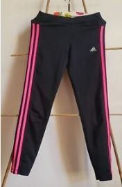 Adidas Pantaloni: Mädchen-Trainerhose Adidas Gr. 164 Sweat – Usato da Muotathal venduto da Imanu04 1