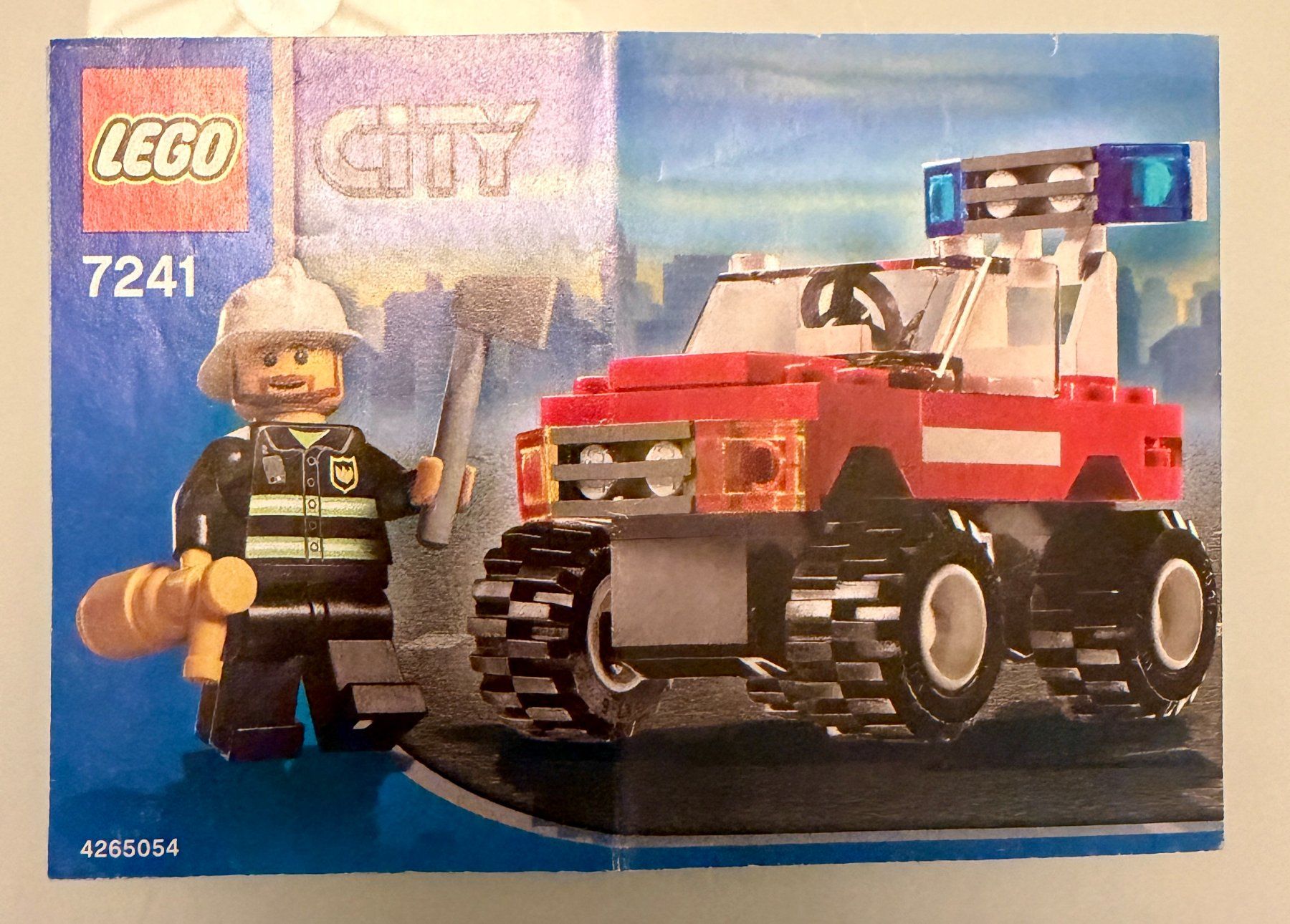 Lego Kit di costruzioni: Lego City 7241 - Fire Car – Nuovo (secondo la descrizione) da Höri venduto da PSMarinho