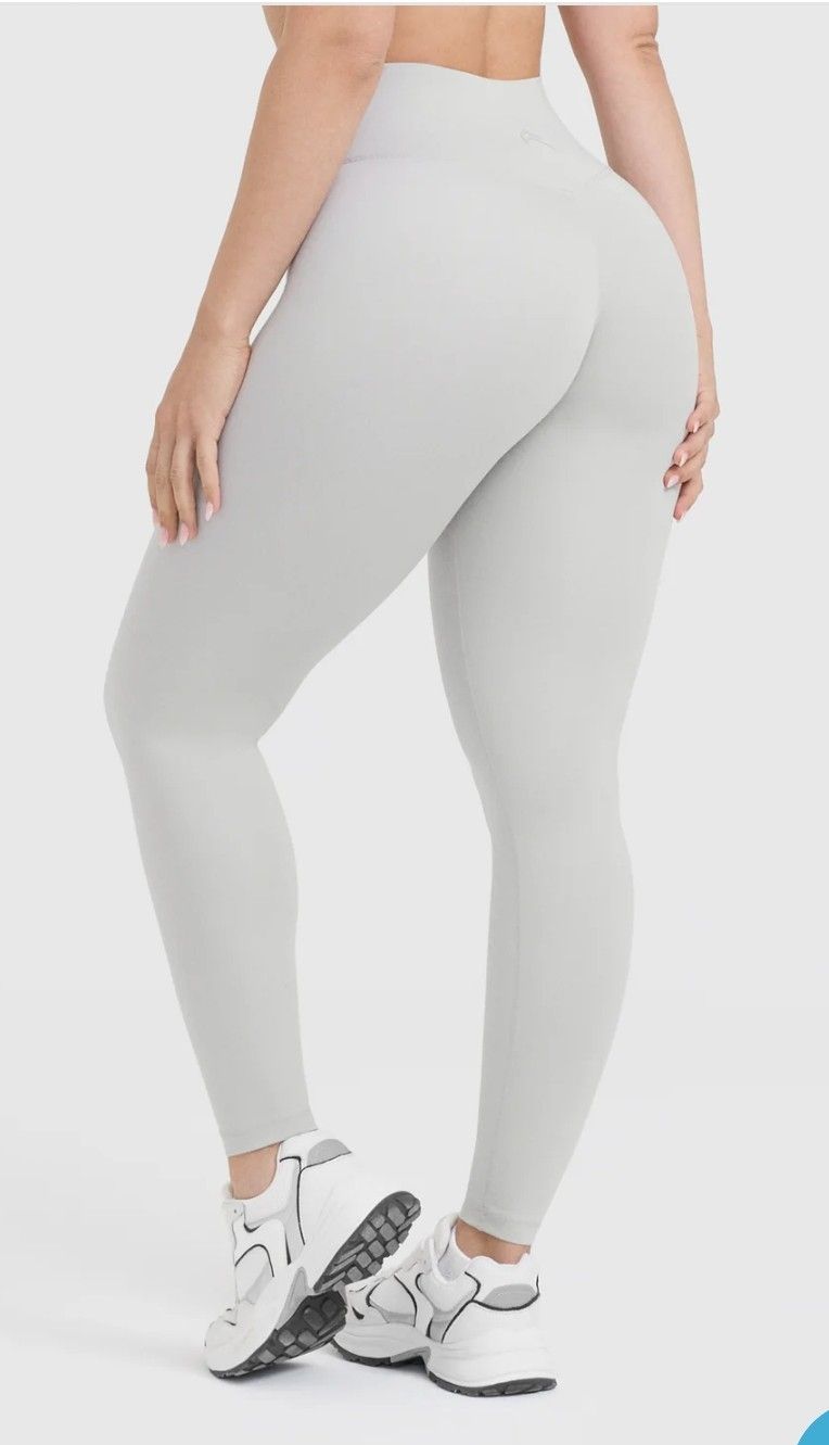 Leggings: Oner Active Timeless High Waisted Light Grey XXL Long – Gebraucht aus Neuenhof von Meetyourneeds 3