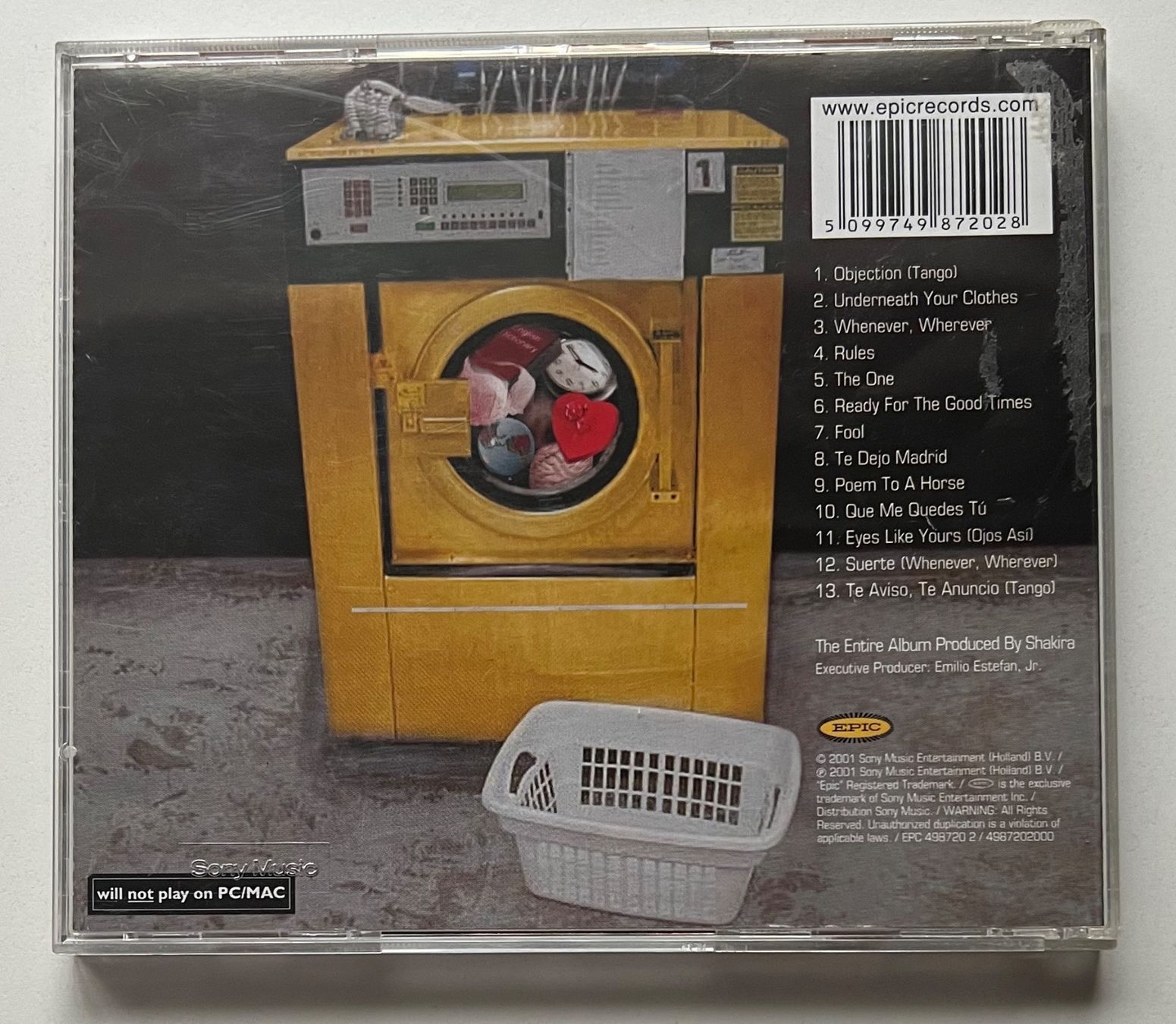 CD: Shakira / Laundry Service – Usato da Näfels venduto da rottabi 1