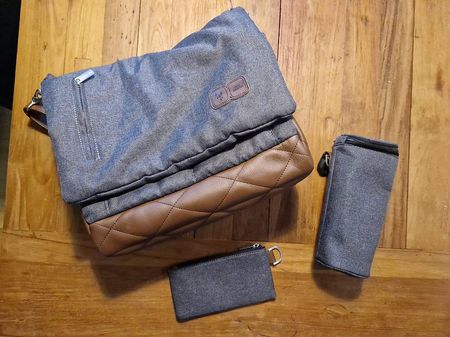 Wickeltasche ABC Design Asphalt