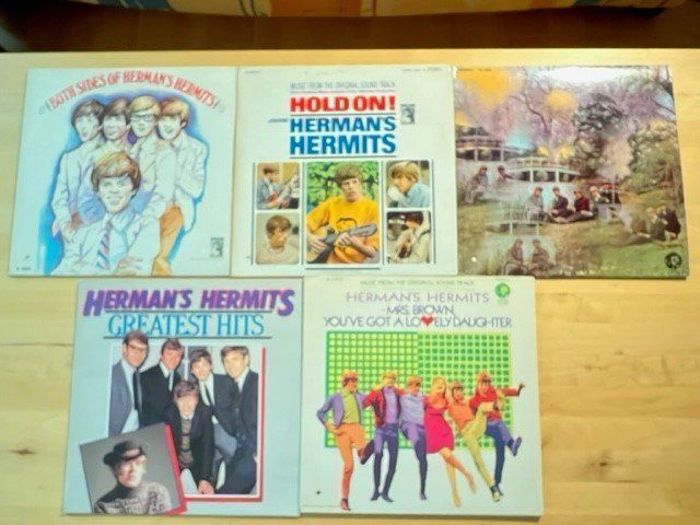Schallplatten: Herman's Hermits - 5 LP Klassiker – Gebraucht aus Zufikon von h_s_8xnb