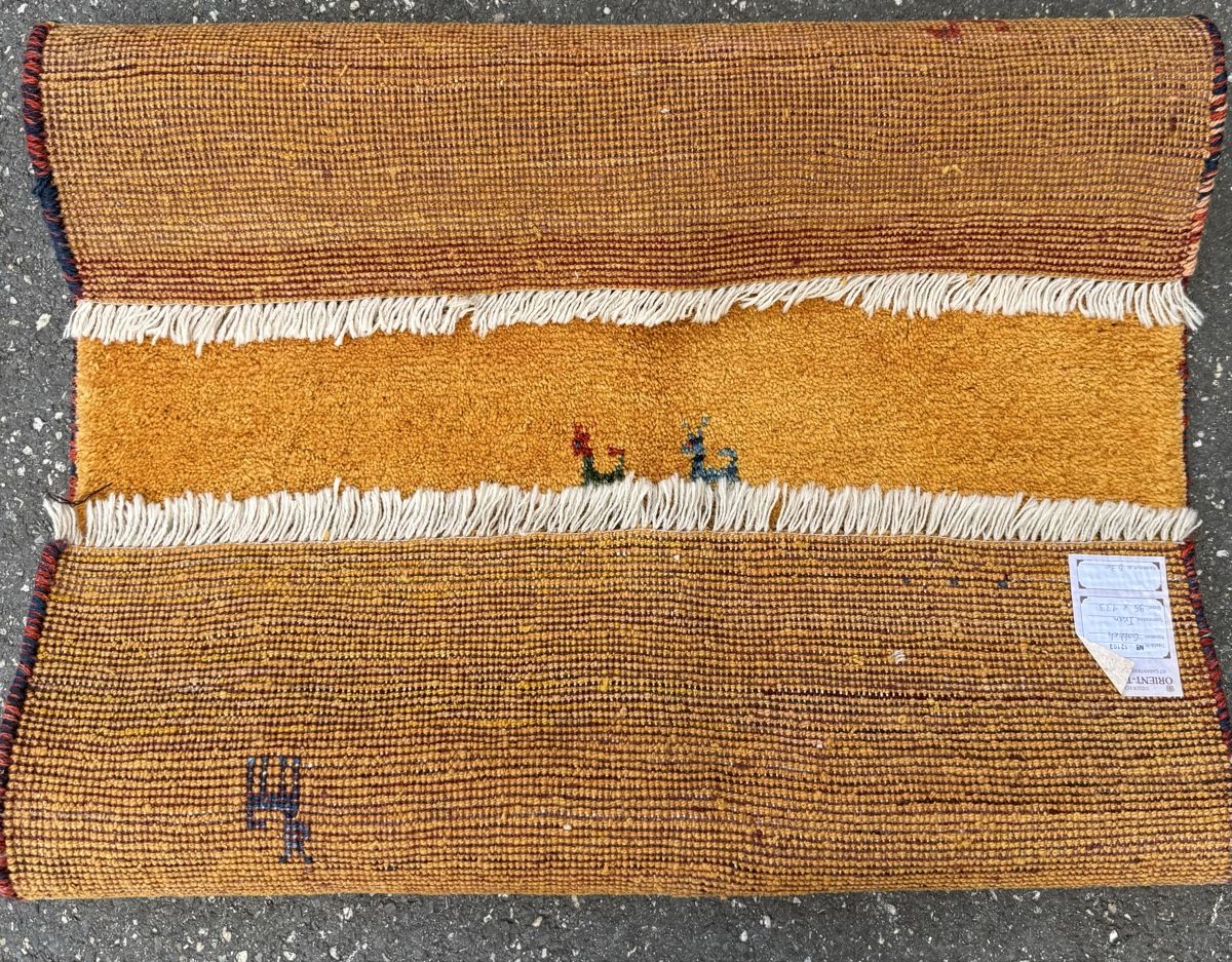 Gabbeh Tappeti: Wunderschöner handgeknüpfter Orientteppich.133x95.cm – Nuovo e nell'imballaggio originale da Sempach venduto da Star7 5