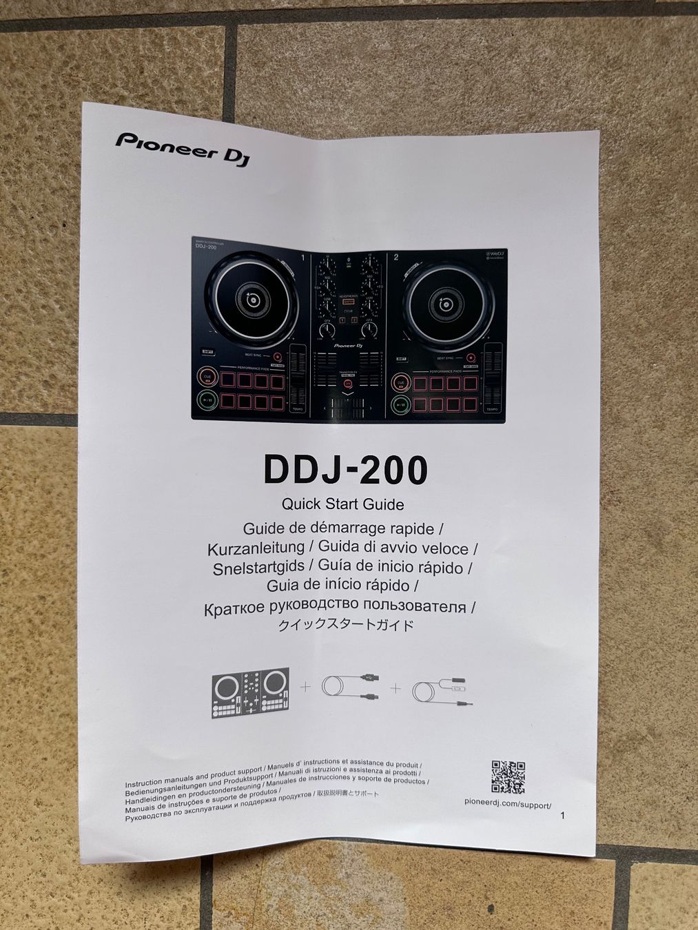 Pioneer Lettore multimediale & Streamer: DJ Pult Pioneer smart DJ Controller DDJ-200 – Nuovo (secondo la descrizione) da Hausen AG venduto da dege02 3