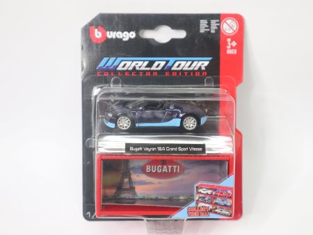 Bugatti Veyron Grand Sport Vitesse mit Garage 1:64 Collector