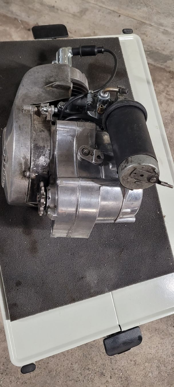 Puch Motori: Kompletter Puch Velux Motor – Usato da Adlikon b.Regensdf venduto da fatbob50