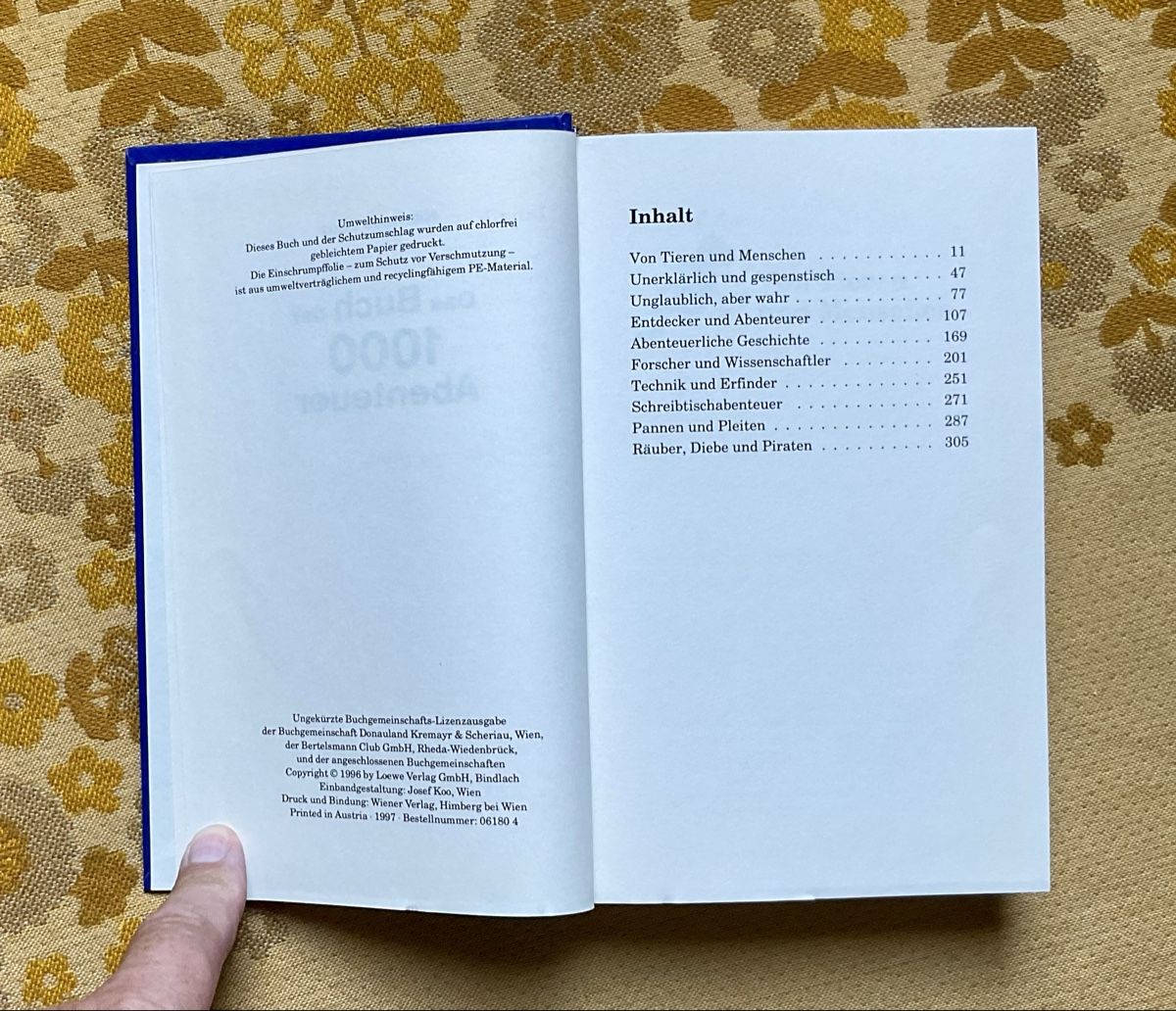 Bücher: Das Buch der 1000 Abenteuer von 1997 – Gebraucht aus Endingen von nathan05 3