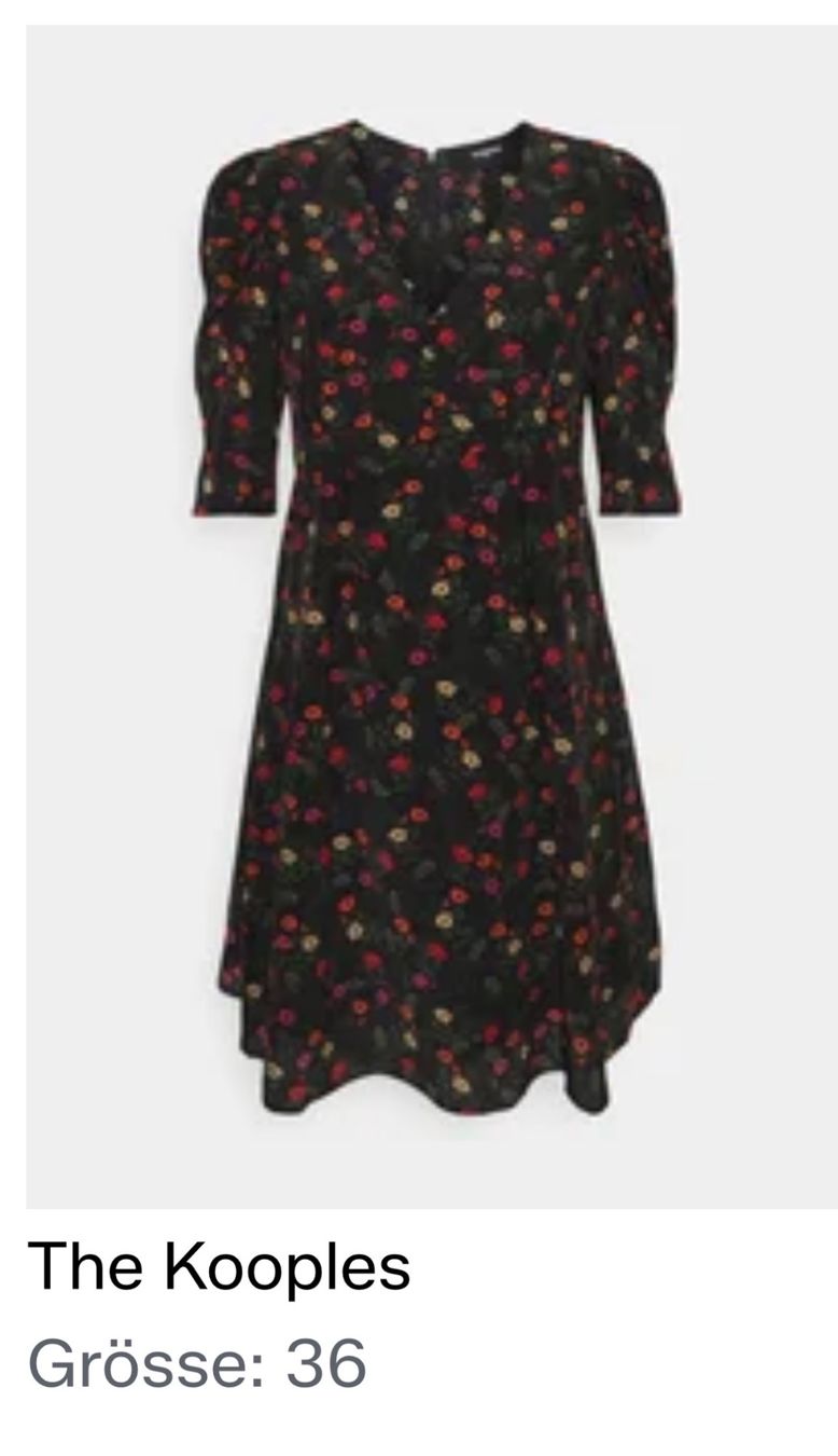 Kooples Vestiti: The KOOPLES Seidenkleid Gr. 36 – Usato da Zürich venduto da Shapochka