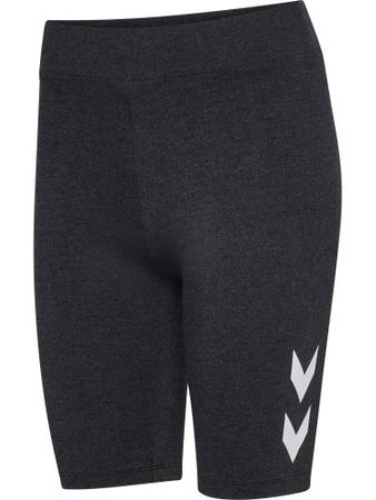 Hummel Hmlpulse Logo Mw Short Tights - black melange (Gr?...