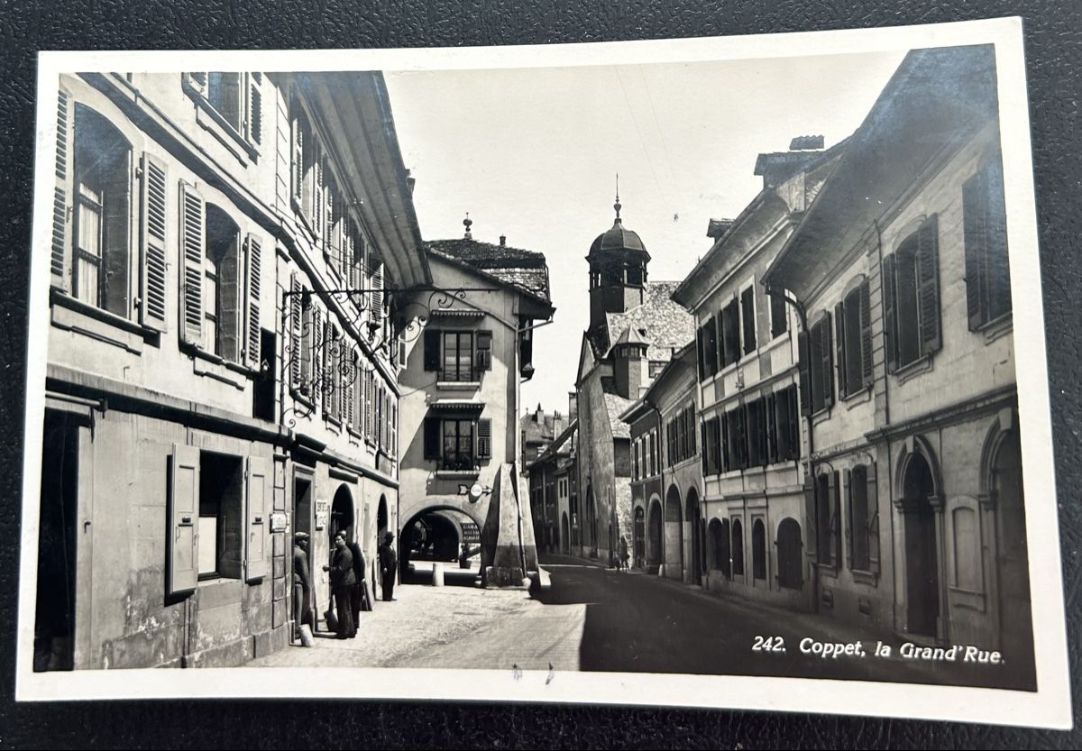 Cartoline postali: Coppet la Grand Rue  – Usato da Horw venduto da Tellbub