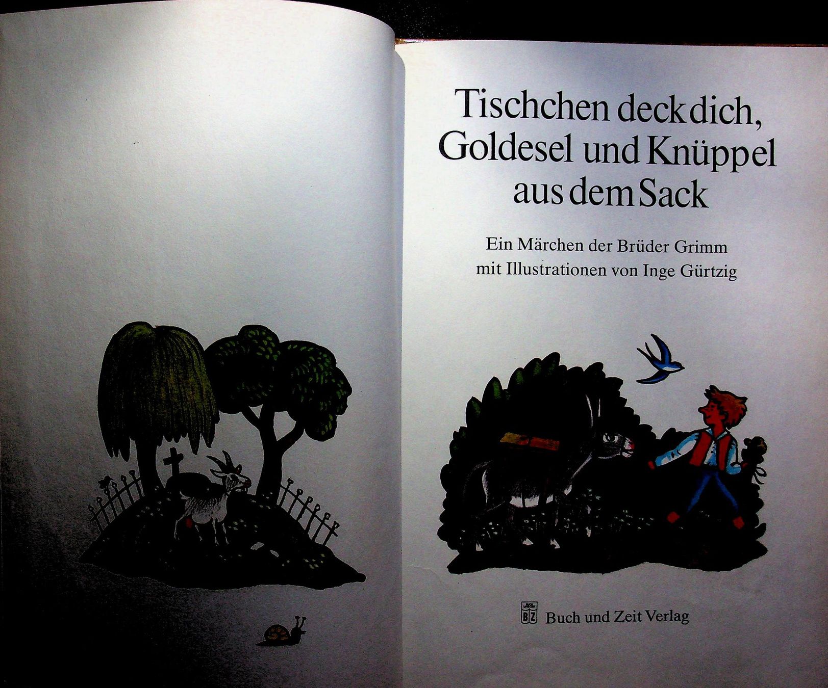 Bücher: Brüder Grimm: Tischchen deck dich Bilder Inge Gürtzig – Gebraucht aus Reitnau von Zaomir 2