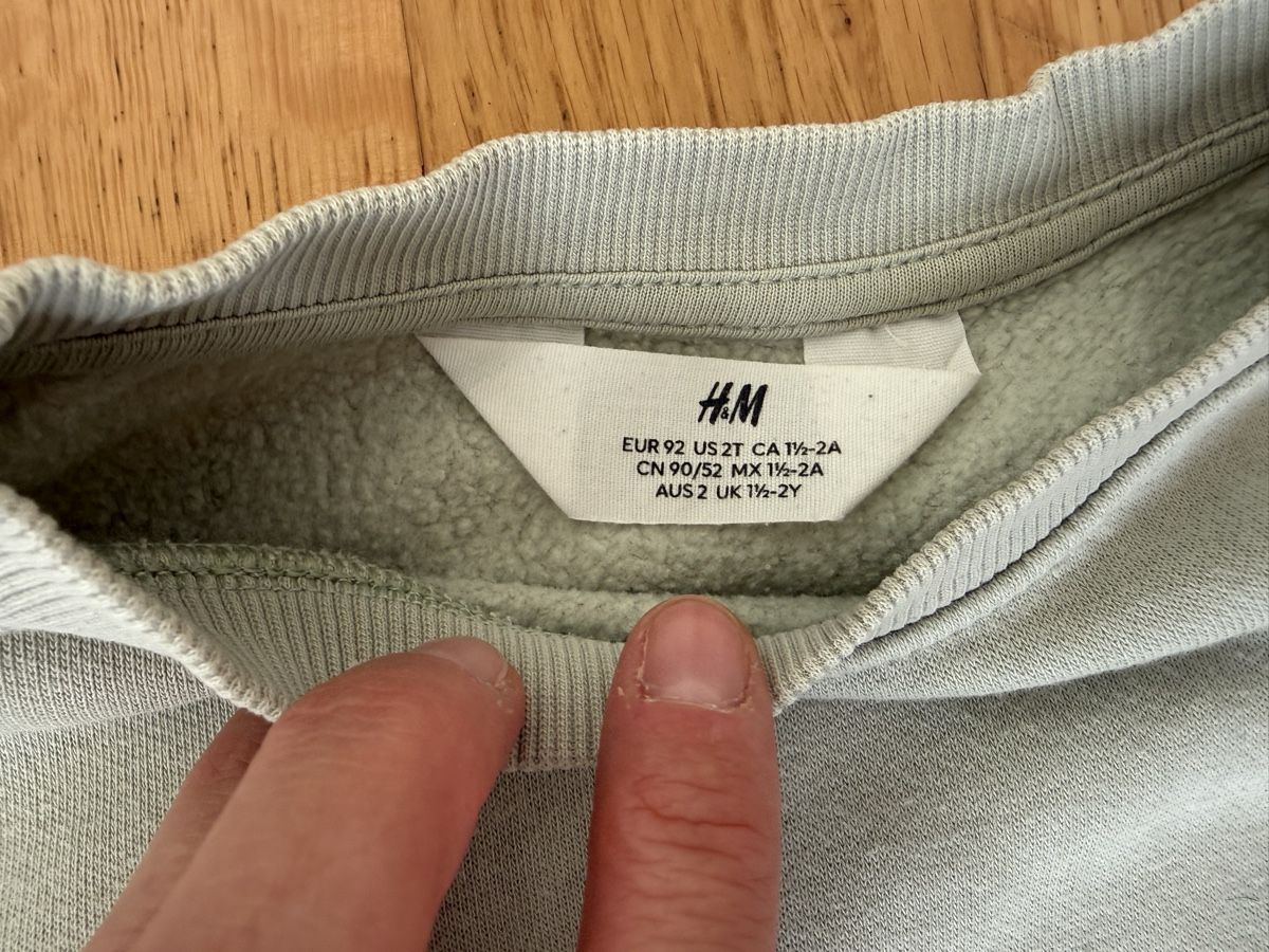 H&M Ensembles coordonnés: H&M Pullover Set Gr.92 – D'occasion à Zürich par audrey_dri 1