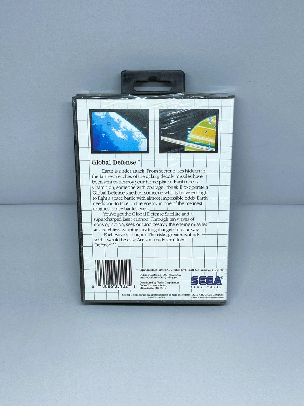 Sega Giochi: GLOBAL DEFENSE SEGA MASTER SYSTEM – Nuovo e nell'imballaggio originale da Neuenkirch venduto da Armsy 1