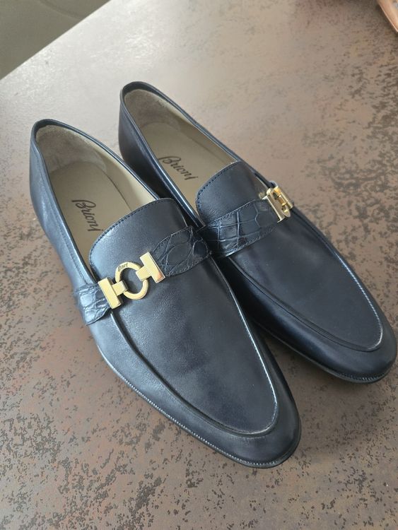 Mocassins en daim - SANTONI - MARRON - Bongénie
