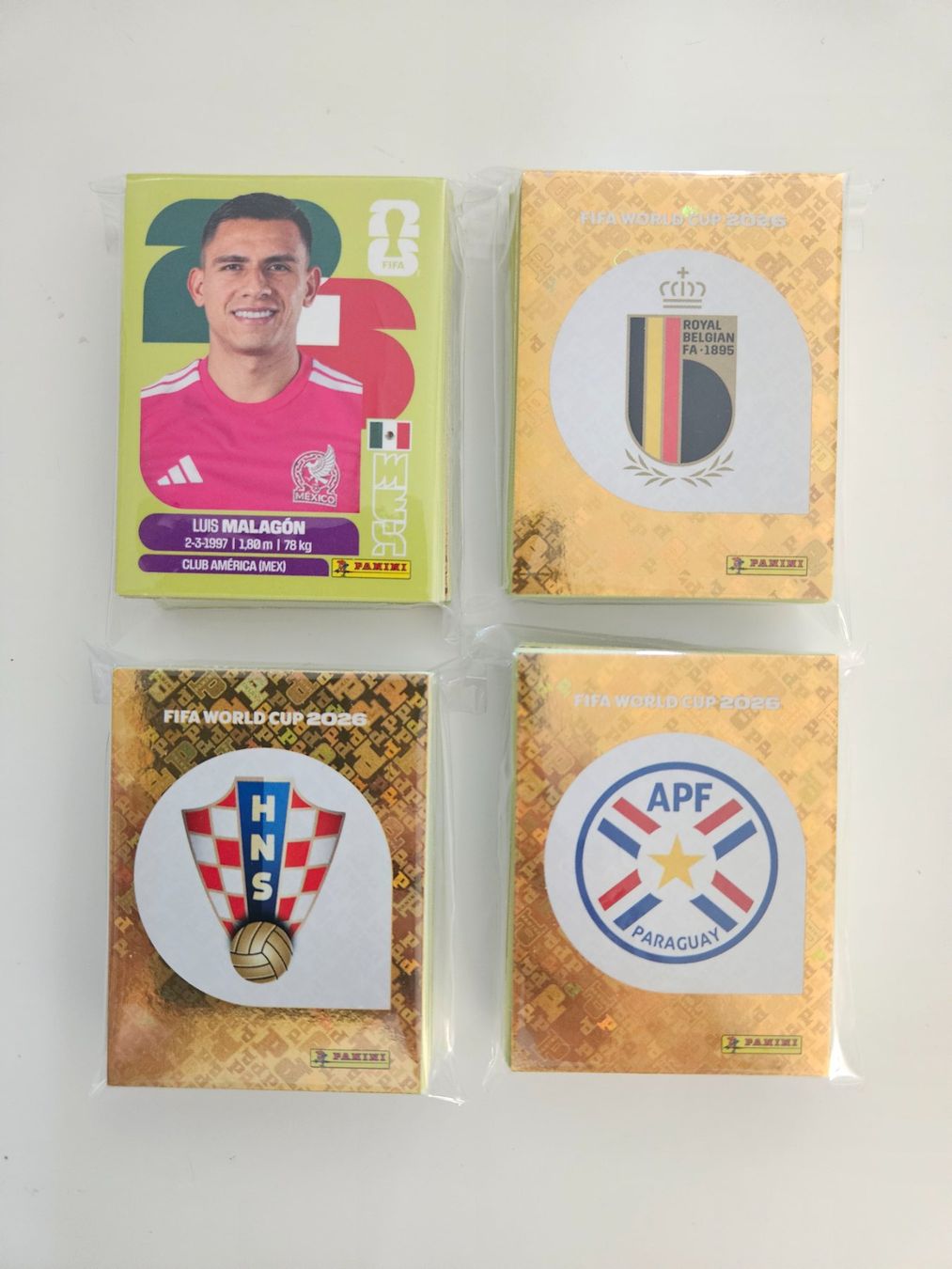 Panini Carte collezionabili: 260 figurine wm2026 – Nuovo (secondo la descrizione) da Morbio Inferiore venduto da vin_fdj2