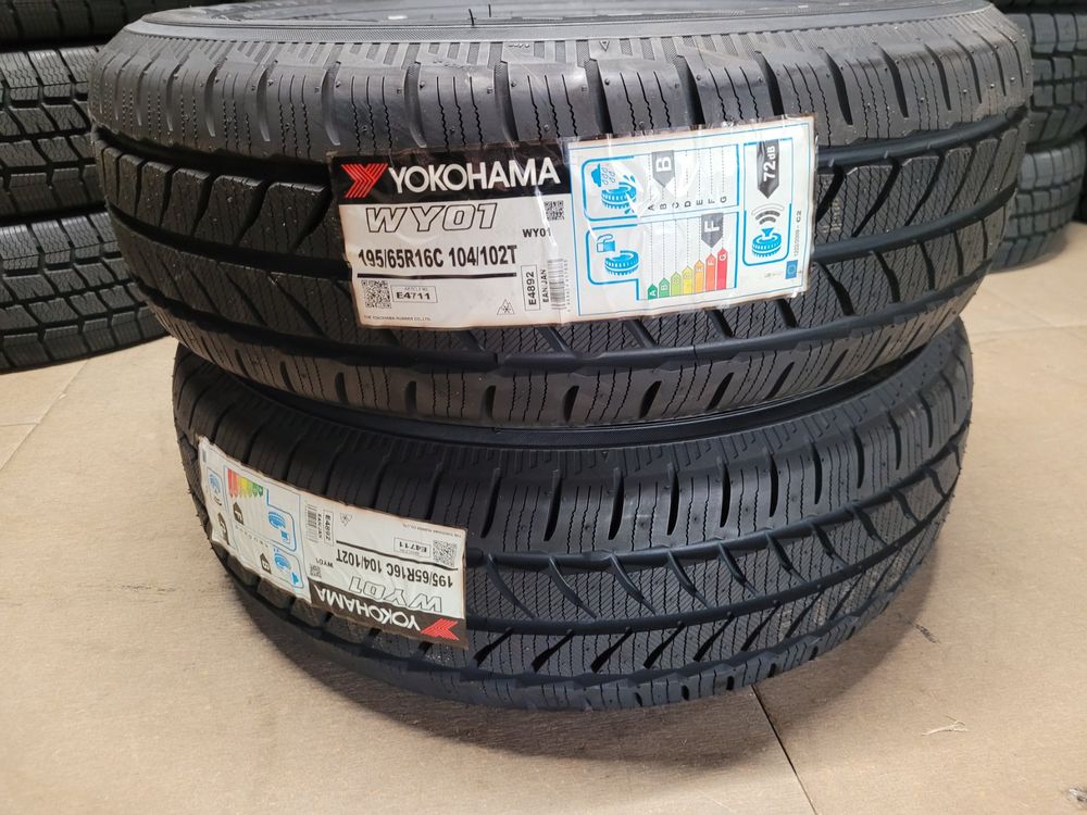 2× Winter Reife 195/65 R16 T/104 Yokohama WY01 Yokohama WY01 | Kaufen ...