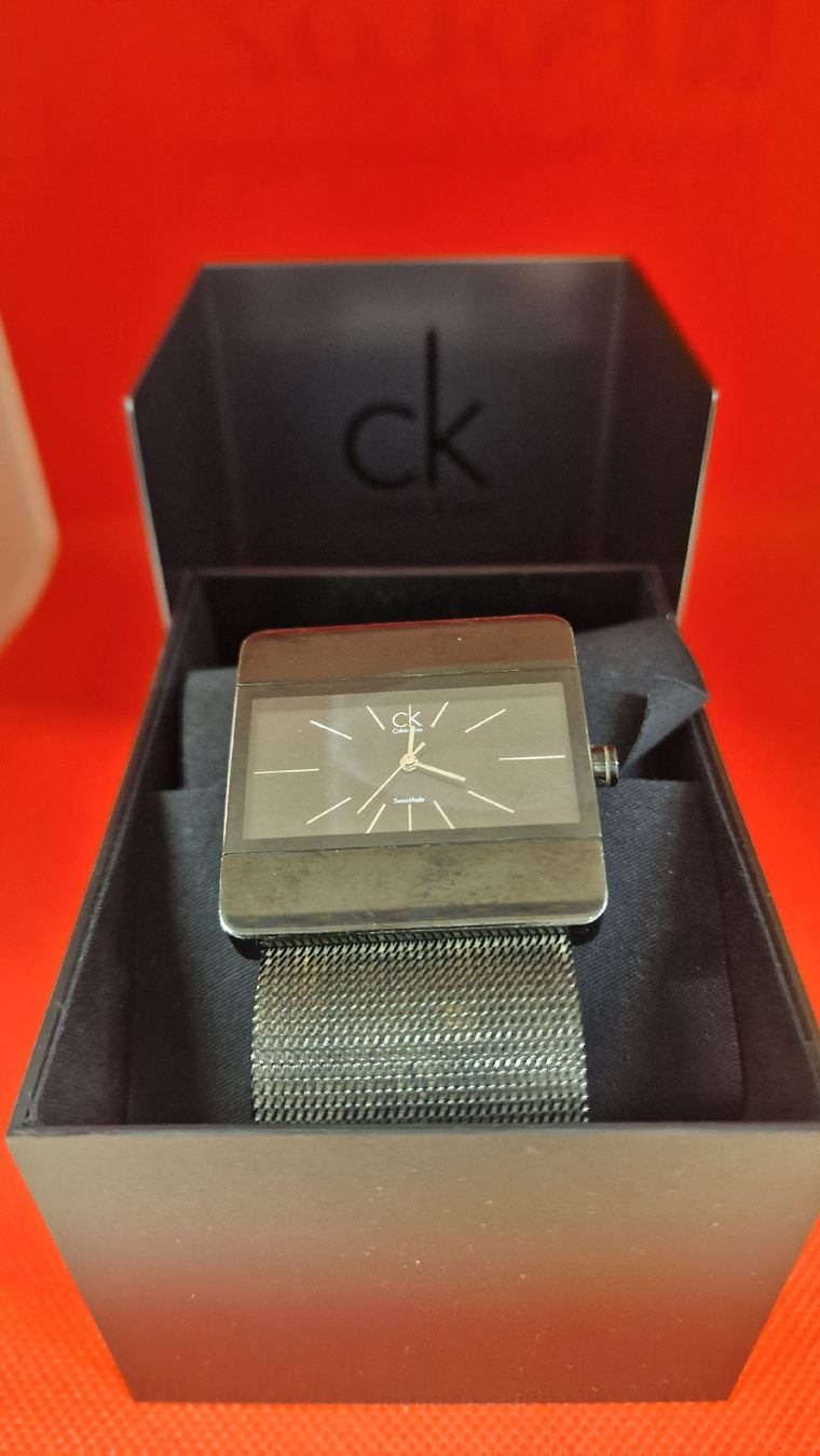 Calvin Klein Orologi: CK Calvin Klein Federer Uhr,  mit Box! Top! – Usato da Herisau venduto da Antiques.AR